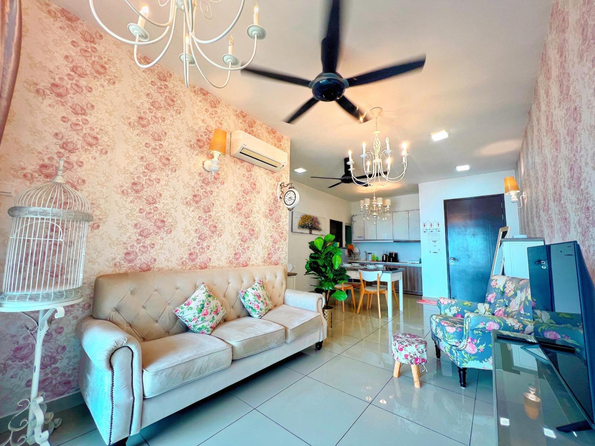 Majestic Cozy With Baby Cot -6 Pax- Free Parking By Aftertea Apartment Ipoh